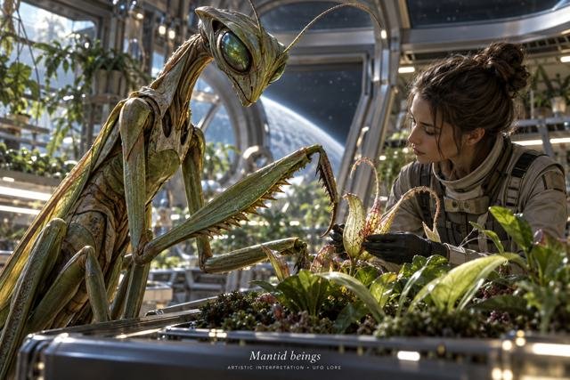 Mantids · Field Guide cover artwork