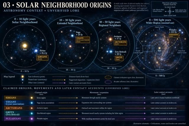 03 · Solar neighborhood origins